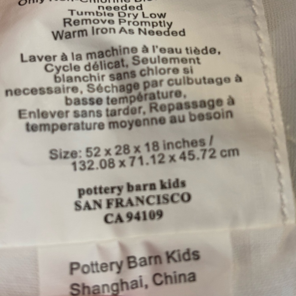 Pottery barn, bedding skirt - Picture 14 of 16